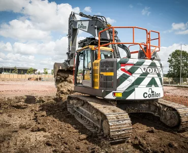 Volvo excavator