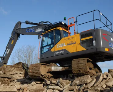 Volvo EC220E excavator