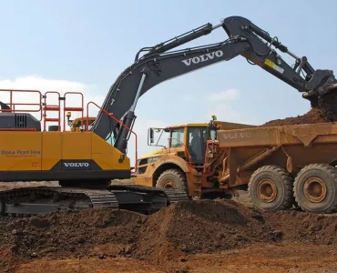 Volvo EC380E excavator