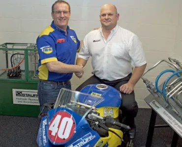 Brent Gladwin (GR Motorsport) and Iain Stansbie (Stauff UK)