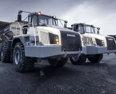 Terex TA300 and TA400 articulated haulers