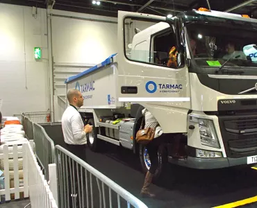 Tarmac at the London Bike Show