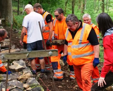 Tarmac volunteers