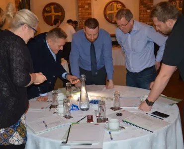 Delegates at environmental workshop