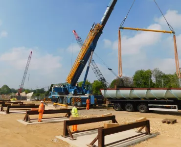 Chisholm Trail bridge delivery