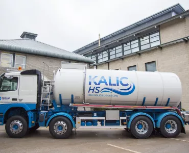 Tarmac's new milk of lime delivery vehicle