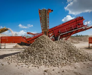 Terex Finlay 694+ Supertrak machine