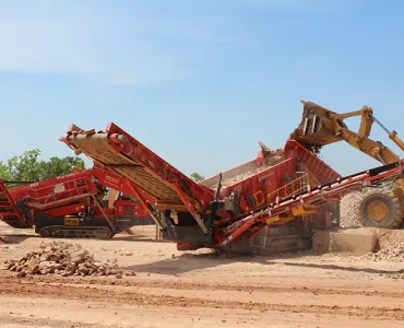 Terex Finlay 893 screener