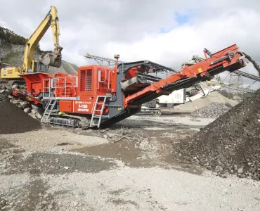 Terex Finlay I-100 impact crusher