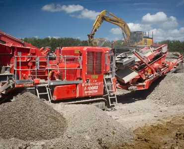 Terex Finlay I-100RS impact crusher