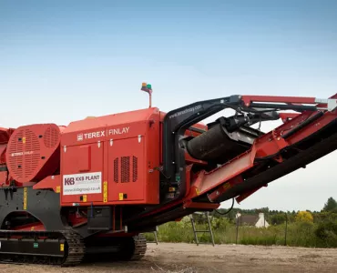 Terex Finlay J-1170 mobile jaw crusher