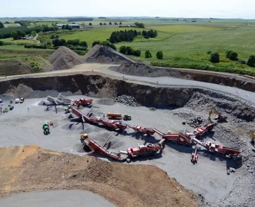 Terex Finlay Open Day in Scotland