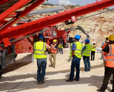 Terex Finlay open day in Texas