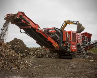 Terex Finlay J-1170 jaw crusher