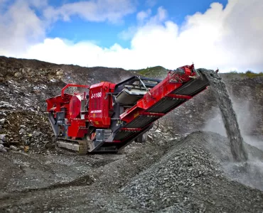 Terex Finlay J-1160 mobile crusher