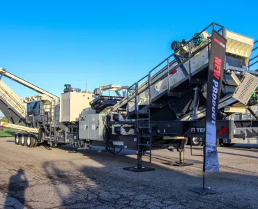 Terex hortizontal-shaft impactor