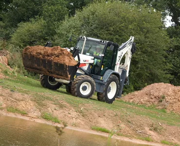 Terex TLB850 backhoe loader