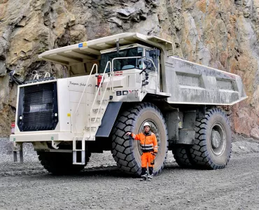 Terex TR100 dumptruck