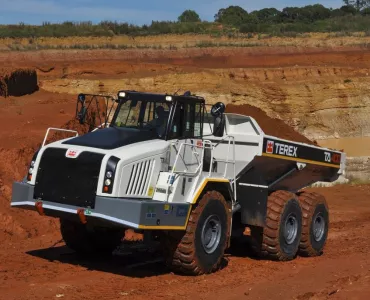 Terex articulated dumptruck