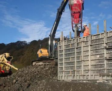 Concrete bridge