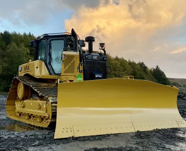 Cat D6XE dozer