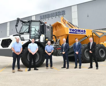 Liebherr TA 230 dumptruck for Thomas Plant Hire