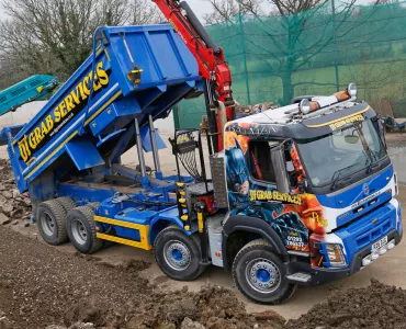 Volvo tipper body