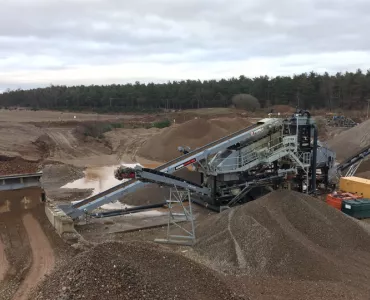 Terex Aggresand 165 wash plant