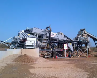 Terex Aggwash plant