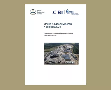 UK Minerals Yearbook 2021