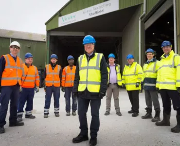 Viridor glass recycling facility