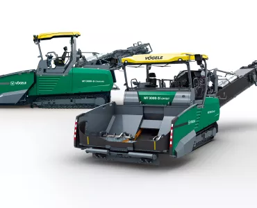 Vogele material handlers