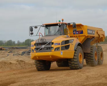 Volvo A40G articulated dumptruck