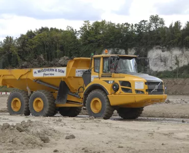 Volvo A25F articulated dumptruck