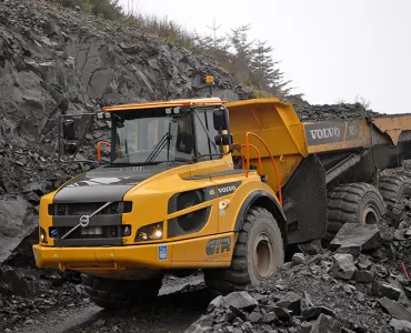 Volvo A25G articulated dumptruck