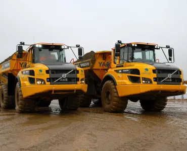 Volvo A30G dumptrucks