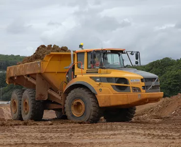 Volvo A40G articulated dumptruck