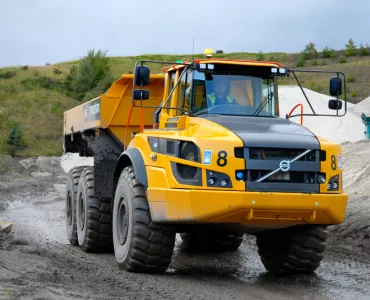 Volvo A40G articulated dumptruck