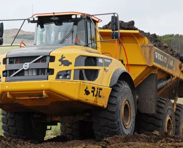 Volvo A40G dumptruck