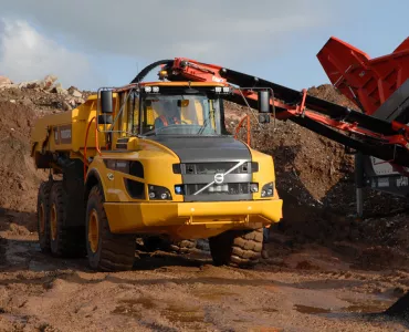 Volvo A25G dumptruck