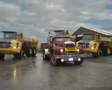 Volvo A30F articulated dumptrucks