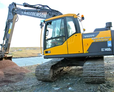 Volvo EC140D excavator