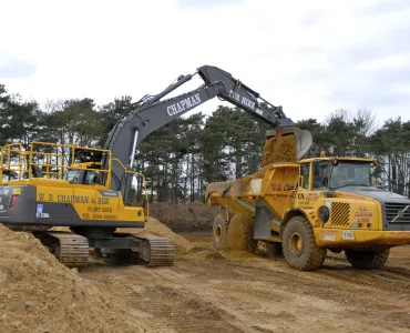 Volvo EC220D crawler excavator