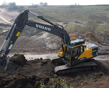 Volvo EC220E excavator