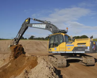 Volvo EC250D excavator