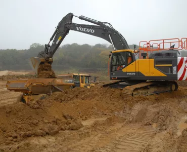 Volvo EC380E excavator