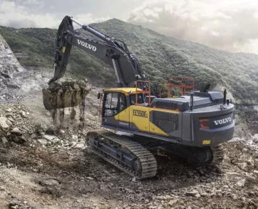 Volvo EC550E excavator