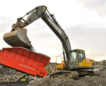 Volvo excavator