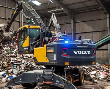 Volvo EW240E materials handler