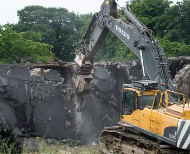 Volvo excavator